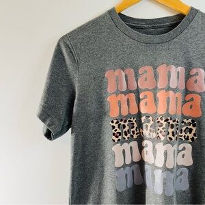 Women’s Bella Canvas Unisex Mama Mama Mama Mama Mama Graphic T-shirt Size M